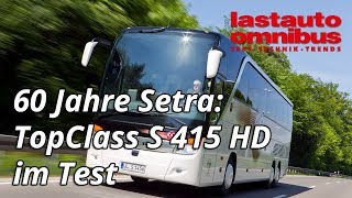 Erster Test Setra TopClass S 415 HD 2011 [upl. by Yspyg417]