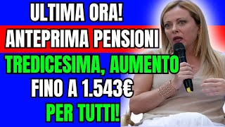 PENSIONI 2024 👉 AUMENTO TREDICESIMA 📈 SCOPRI QUANTO GUADAGNERAI [upl. by Len]