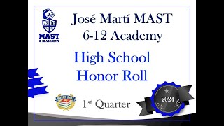 2425 HS Honor Roll  1st Quarter [upl. by Nnylav557]