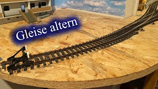 Franks Modellbahn Blog  Gleise altern [upl. by Diraj897]