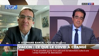 Linterview du PDG de Moderna  Stéphane Bancel [upl. by Robinia]