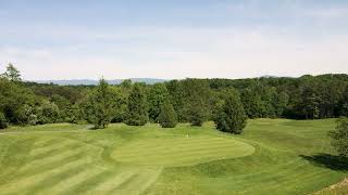 Massanutten Resort Woodstone Meadows Hole 2 Aerial View [upl. by Anigal]