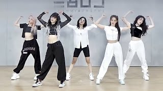 GIDLE  TOMBOY Dance Practice Mirrored zoom [upl. by Ehcor]