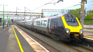 Trains at Nuneaton Station WCML 160423  Sunday Travel Delays amp Disruption [upl. by Alaj]