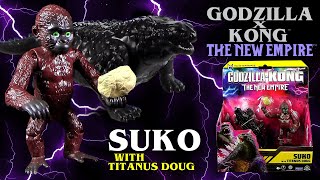 Godzilla x Kong ™ The New Empire ™ Suko mit Titanus Doug  Playmates Toys ® Monsterverse [upl. by Mossberg]