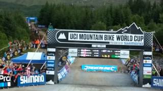 Sam Hill Fort William UCI World Cup Downhill run [upl. by Halette]