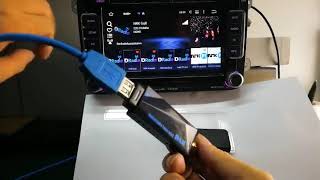 CACHOR DAB USB 2 0 Radio Tuner Receiver Stick Installation [upl. by Ginzburg374]