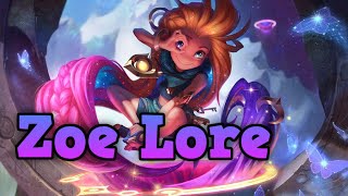 LoL Lore Zoe der Aspekt des Zwielichts  Geschichten aus Runeterra [upl. by Enohs]