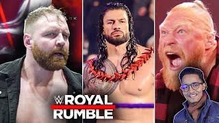 WWE Royal Rumble 29 January 2022  Mens Royal Rumble Returns Jon Moxley Roman Vs Seth Highlights [upl. by Dhar]