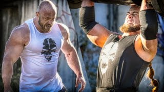 Bodybuilder VS Strongman  STRENGTH WARS 2k15 6 [upl. by Marie702]