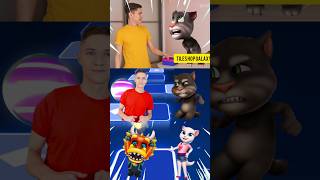 Bro Hacker ⚡ Angry Talking Tom ⚡ Talking Angela ⚡ Talking Tom Exe ⏩ Coffin Dance 🪩 Tiles Hop shorts [upl. by Ettecul483]