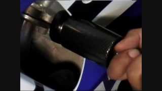 2003 GSXR600 Frame Sliders Install [upl. by Mauretta]