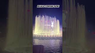 Bellagio Fountain Show lasvegas fountainshow travel famous entertainment lasvegasstrip [upl. by Sneve]