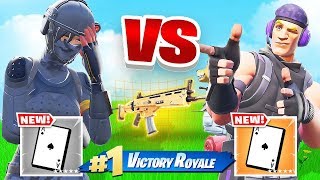 WAR Card Game w Ssundee NEW in Fortnite Creative Mode [upl. by Rhtaeh]