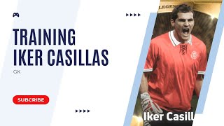 How to Train legendary Iker Casillas to overall rating 99 in eFootball 2024 [upl. by Enahs]