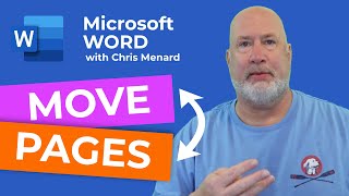 Microsoft Word Rearrange pages and content the easy way [upl. by Esina705]