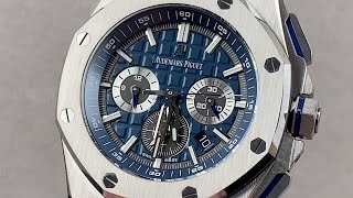 Audemars Piguet Royal Oak Offshore Chronograph 26480TIOOA027CA01 Audemars Piguet Watch Review [upl. by Schwerin942]