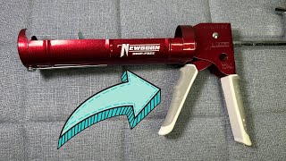 FINALLY a Caulk Gun with no drip and easyhold grips [upl. by Crin]