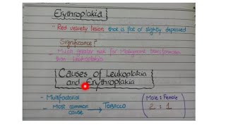 Leukoplakia And Erythroplakia [upl. by Kile]