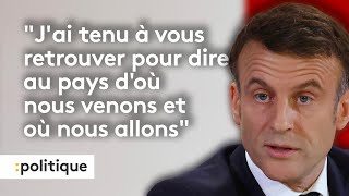 Revivez la conférence de presse dEmmanuel Macron [upl. by Bodwell772]