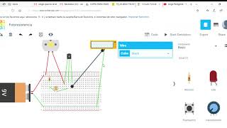 Circuito 6 Control de un motor con fotoresistencia [upl. by Ayocal863]