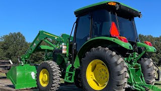 Here it is John Deere 5055E [upl. by Dnumsed]