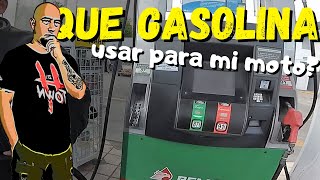 🚨Cual es la quotmejorquot GASOLINA para mi Moto🚨Roja o Verde magna o premium regular o super 8791 [upl. by Ivonne51]