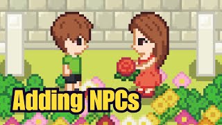 Adding NPCs to My Farming Game Schedules Dialogues Gifting and Romance🌹  Devlog 3 [upl. by Felecia]