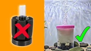 DIY Fish Tank Filter  How to make aquarium filter at home [upl. by Nodnol191]