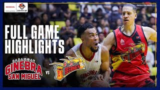 SAN MIGUEL vs GINEBRA  FULL GAME 3 SEMIS HIGHLIGHTS  PBA SEASON 49 GOVERNORS CUP  OCT 13 2024 [upl. by Nhguahs]