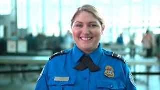 TSA Careers On the Job with a Transportation Security Officer [upl. by Arihas]