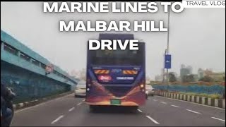 4K Drive Nariman Point to Malabar Hill 🚗 August 2024 NarimanPoint MalabarHill [upl. by Brigitta]