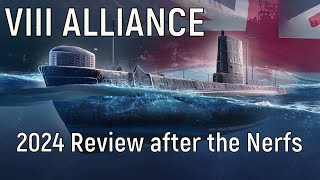 World of Warships  VIII ALLIANCE Review after the 2024 nerfs [upl. by Yona273]