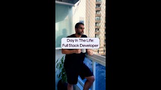 Day In The Life Full Stack Developer ⚡️ [upl. by Aramenta156]