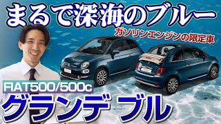 FIAT500のガソリンエンジン限定車が早速登場！「グランデブル」ご紹介します！＠FIAT札幌東 [upl. by Marisa530]