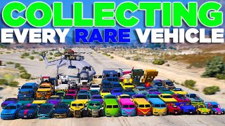 I Collected Every RARE VEHICLE in GTA Online [upl. by Ardnuas]