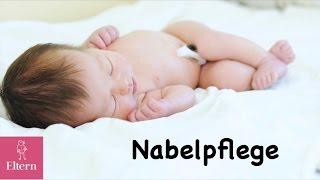 NABELPFLEGE fürs BABY Wie geht es richtig  ELTERN online [upl. by Curley]