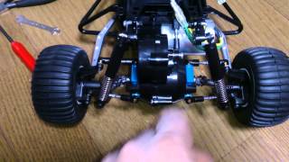 Tamiya grasshopper rear suspension [upl. by Anelet145]