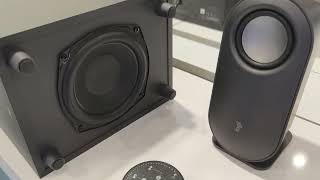 Logitech z407 subwoofer sound test [upl. by Hawk]