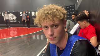 Arizona Preps Interview wCollin Chandler One of the Top 2022 Prospects In The Country [upl. by Kcirederf]