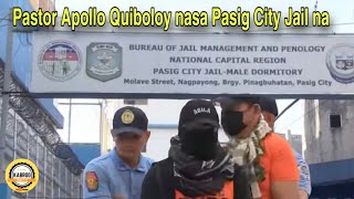 APOLLO QUIBOLOY NAILIPAT NA SA PASIG CITY JAIL  BJMP  27 NOV 24 [upl. by Tioneb]