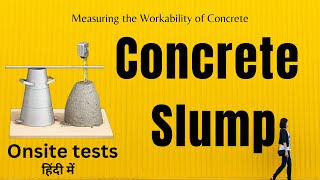 Concrete Slump Tests – Measuring the Workability of Concreteon site constructiontechnology [upl. by Eninotna985]