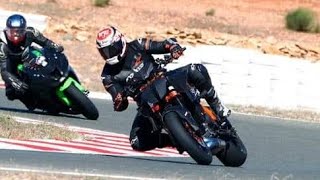 KTM 1290 SDR a lap of Almeria 4th November [upl. by Mallis434]