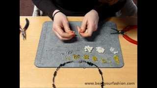 Sieraden maken  DIY Project 6 Een klassieke en chique ketting maken [upl. by Eirojram102]