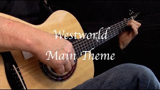 Kelly Valleau  Westworld Main Theme  Fingerstyle Guitar [upl. by Aihsel]