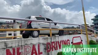 Nepal Driving Trial Center Dakshindhoka  How to pass car trial in Nepal [upl. by Laumas]