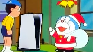 DORAEMON FELIZ NAVIDAD EN LA 567 [upl. by Akeylah612]