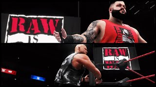 WWE 2K20 Stone Cold Steve Austin vs Kevin Owens [upl. by Alatea]