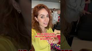 Líquidos en los aeropuertos de Europa‼️ viajeros [upl. by Auohp]