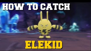 HOW TO CATCH ELEKID IN POKEMON BRILLIANT DIAMOND AND SHINING PEARL ELEKID LOCATION IN BDSP [upl. by Airamak]